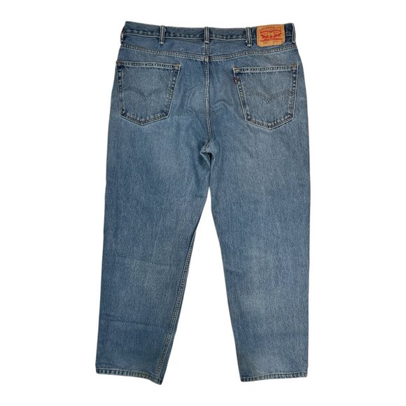 Levis 550 Men's Straight Leg Medium Wash Size 40x30 | 100% Cotton | Classic - Picture 2 of 10